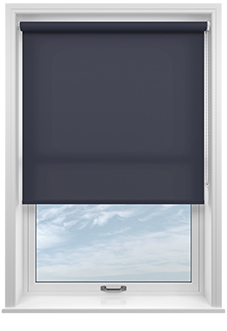 Roma, Night Blue - Twist&Fit Roller Blind